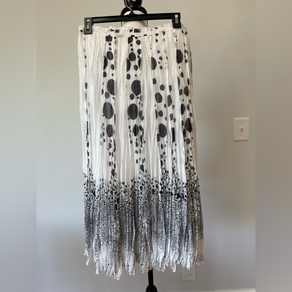 Alberto Makali size 6 skirt business office date night black and white size 6 - Picture 4 of 14